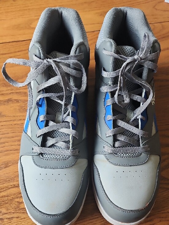 Reebok Gray and Blue Men\'s Composite Toe Work Sneakers main image 6
